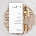 Rustic Calligraphy Elegant Wedding Menu Cards<br><div class="desc">Rustic Calligraphy Elegant Wedding Menu Cards

Minimalist Wedding Menu Cards | Modern Menu,  Wedding Dinner Menu,  Rustic Let's Eat Wedding Dinner and Drinks Menu,  Simple Calligraphy Rustic Wedding Menus Wedding Menus,  Rustic Wedding Menu,   Wedding Table Menu</div>