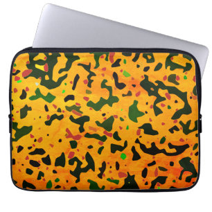 Rustic Camo Camouflage Pattern Laptop Sleeve