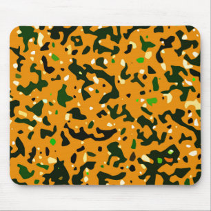 Rustic Camo Camouflage Pattern Mouse Mat
