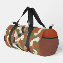 Rustic Camouflage Duffel Bag