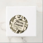 Rustic Camouflage Earthy Shades of Brown & Tan Favour Tags<br><div class="desc">These personalised earthy camo gift tags bring natural charm to your packaging. Designed with warm browns and tans,  they’re perfect for rustic weddings,  hunting parties,  or outdoor-inspired gifting. They feel authentic,  rugged,  and perfectly in tune with nature.</div>