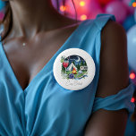 Rustic Camp Bride Personalised Bachelorette Party 6 Cm Round Badge<br><div class="desc">Celebrate the "Camp Bride" bachelorette weekend with this whimsical personalised button. Featuring a charming illustration of a tent, campfire, cocktails, and a camper under a moonlit sky, this button perfectly captures the rustic glamping theme. Fully customisable with the bride's name, it's a fun accessory for the bride tribe to wear...</div>
