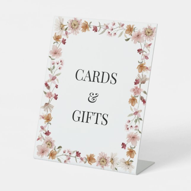 Rustic Cards and Gifts Sign (Front)