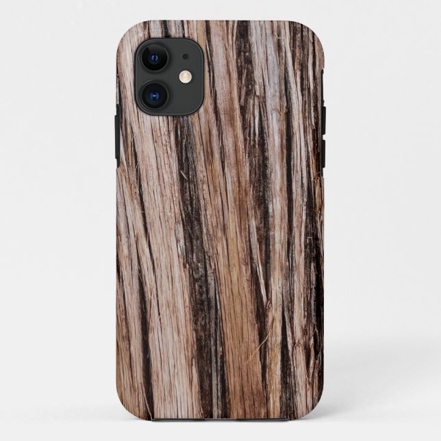 Rustic cedar bark nature tree outdoors pattern Case-Mate iPhone case (Back)