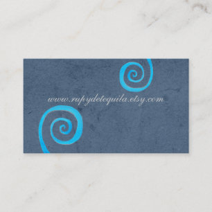 Rustic chalkboard Vintage Business Card