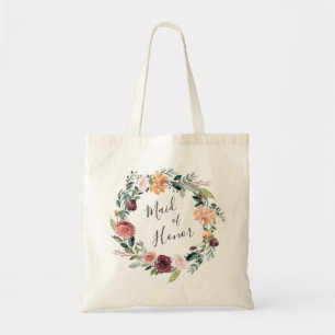 Rustic Charm   Maid of Honour Tote Bag