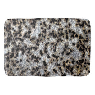 Rustic Cheetah Print Design Bath Mat