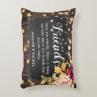 Rustic Chic 'Friends' Quote Personalised
