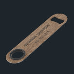 Rustic Chic Medium Taupe Brown Wood Grain Pattern<br><div class="desc">Modern contemporary but rustic wood grain pattern look design with room to customise or personalise with name and date, or limited text, of your choice. Fun keepsake gift, party favour and personal memento for special events and occasions such as an anniversary, bachelor party, Christmas stocking stuffer, and for wedding guests,...</div>