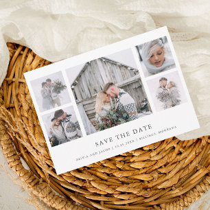 Rustic Chic   Photo Grid Save The Date