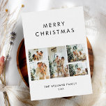 Rustic Chic Simple Minimal Budget Christmas Photo Holiday Card<br><div class="desc">Rustic Chic Simple Minimal Budget Christmas Photo Holiday Card</div>