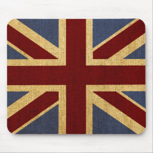 Rustic Chic Union Jack Mouse Mat