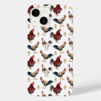 Rustic Chicken Pattern