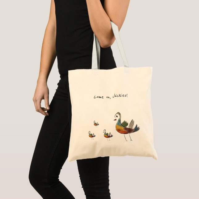 Rustic Chickies Tote Bag (Front (Product))