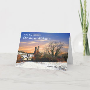 Rustic Chilterns Christmas Card