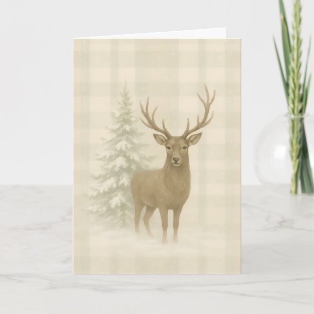 Rustic Christmas Card (Front)