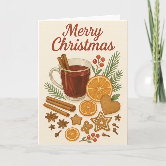 Rustic Christmas Card (Front)