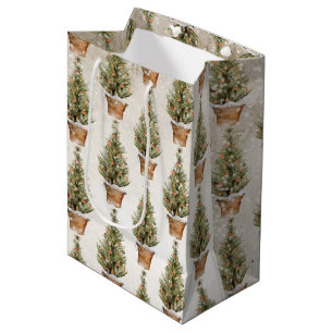 Rustic Christmas Gift Bags