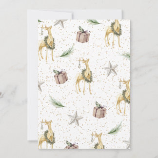 Rustic Christmas Party Invitations 