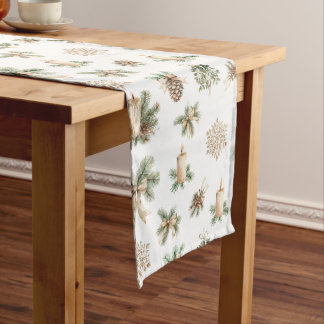 Rustic Christmas Table Runner