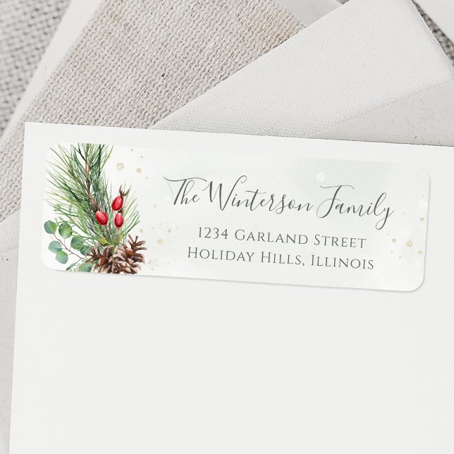 Rustic Christmas Winter Botanical Greenery (Creator Uploaded)