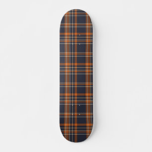 Rustic Christmas/winter plaid Skateboard