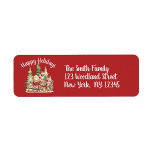 RUSTIC CHRISTMAS WOODLAND ANIMALS