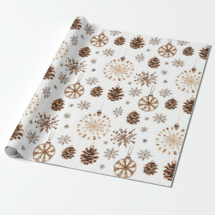 Rustic Christmas Wrapping Paper