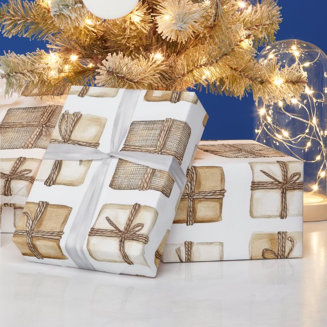 Rustic Christmas Wrapping Paper (Holidays)