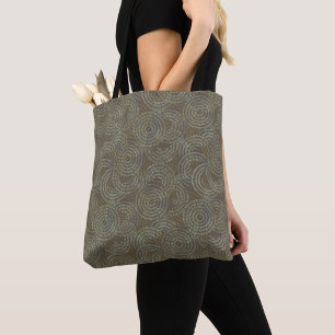 Rustic Circle Song Tote Bag