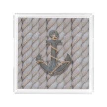 rustic coastal beach nautical rope ship and anchor
