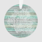 Rustic Coastal Decor Coral