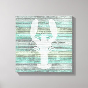Rustic Coastal Decor Lobster