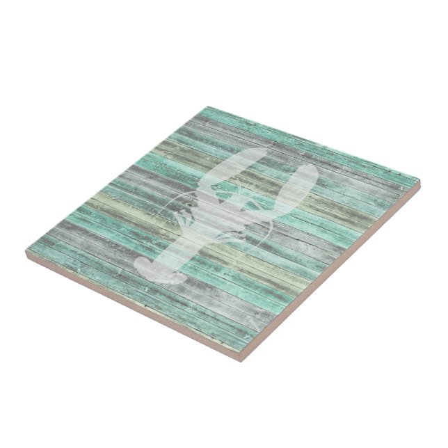 Rustic Coastal Decor Lobster Tile (Side)