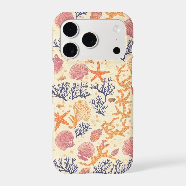 Rustic Coastal - Seashells, Starfish, Reef (Back)
