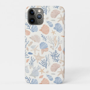 Rustic Coastal - Seashells, Starfish, Reef (34) iPhone 11 Pro Case