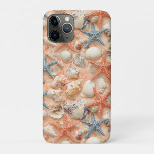 Rustic Coastal - Seashells, Starfish, Reef (8) iPhone 11 Pro Case