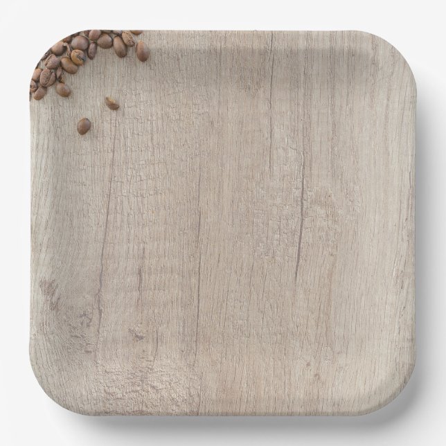 Rustic Coffee Plates (Front)