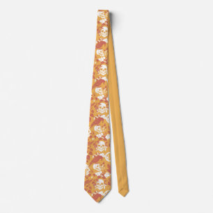 Rustic Color Halloween Pattern - Neck Tie