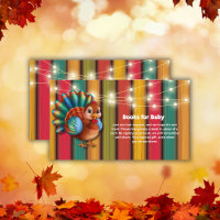 Rustic Colourful Little Turkey Baby Shower