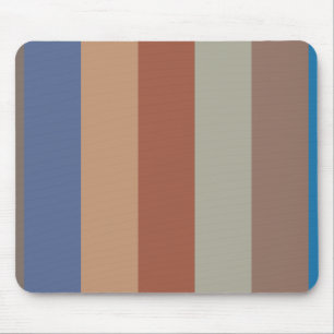 Rustic Colours Classic Straight Bands Mouse Mat