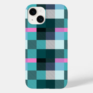 Rustic Contemporary Plaid Case-Mate iPhone 14 Case