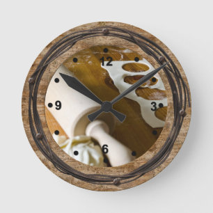 Rustic Cooking Clock