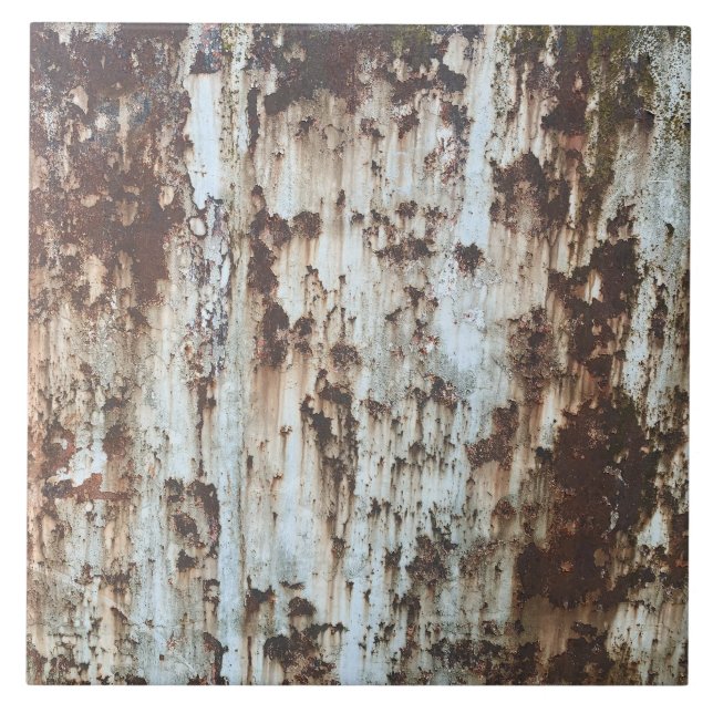 Rustic Corrugated Metal Tile (Front)