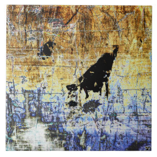 Rustic Corrugated Metal Tile