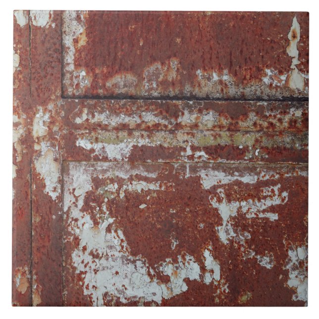 Rustic Corrugated Metal Tile (Front)