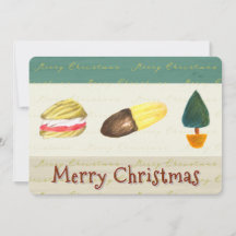 Rustic Cosy Biscuits Cookies Christmas Flat