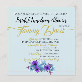 Rustic Cottage Roses Wedding Suite Bridal Shower Invitation