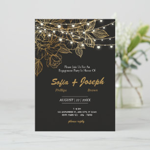 Rustic Country Barn Wedding Invitation