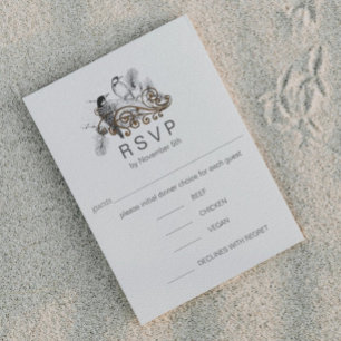 Rustic Country Barn Woodpecker RSVP